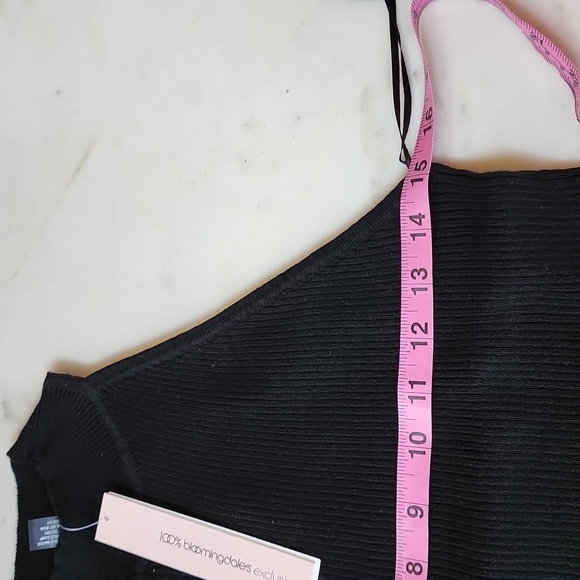 NWT Aqua Knit ribbed back mock neck top size large - Picture 16 of 16